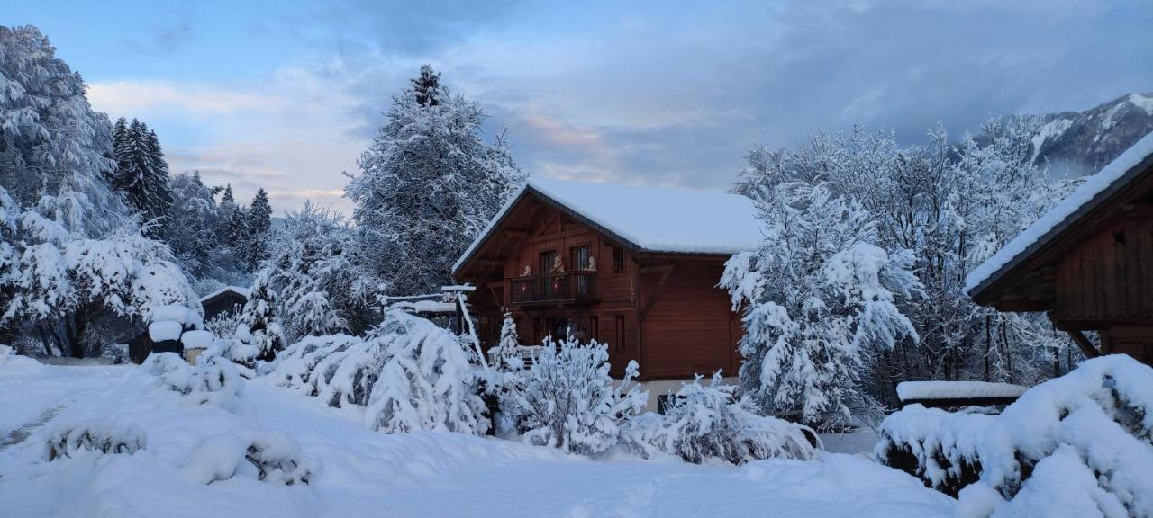 Chalet Les Vagnys - Lac Des Vernays La Riviere-Enverse Exterior photo