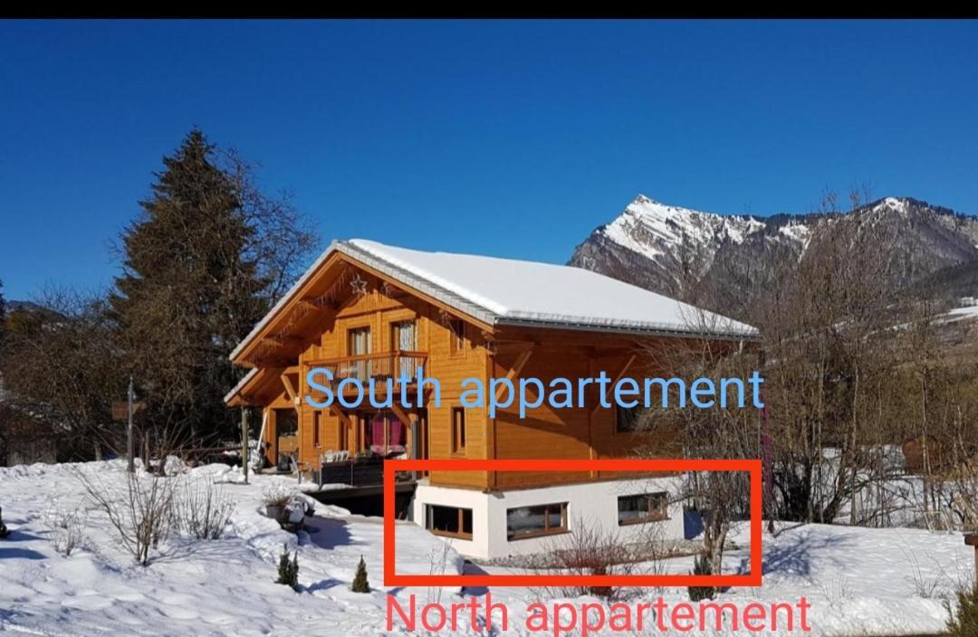 Chalet Les Vagnys - Lac Des Vernays La Riviere-Enverse Exterior photo